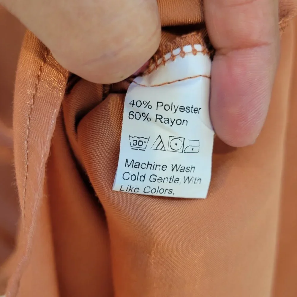 Shimmery Copper Blouse - Picture 5 of 6